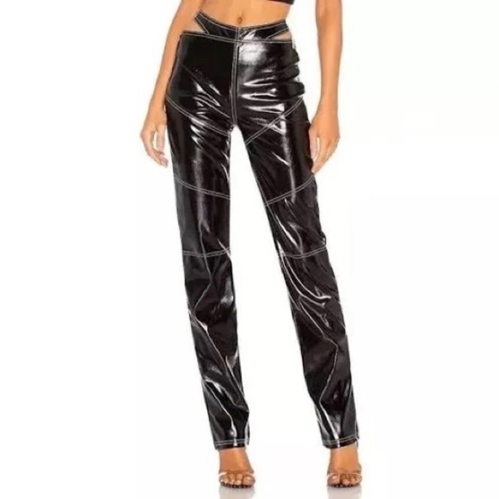 I.AM.GIA Black Straight Leg Pants